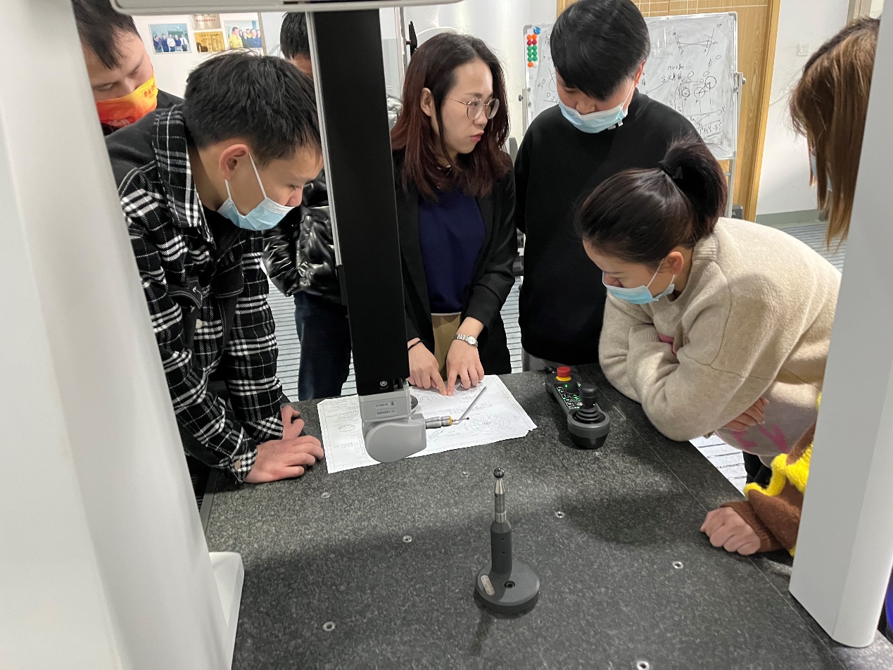 孝感规划中心PC-DMIS基础利用培训圆满实现
